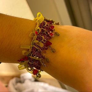 Pink and Yellow Turkish Bracelet